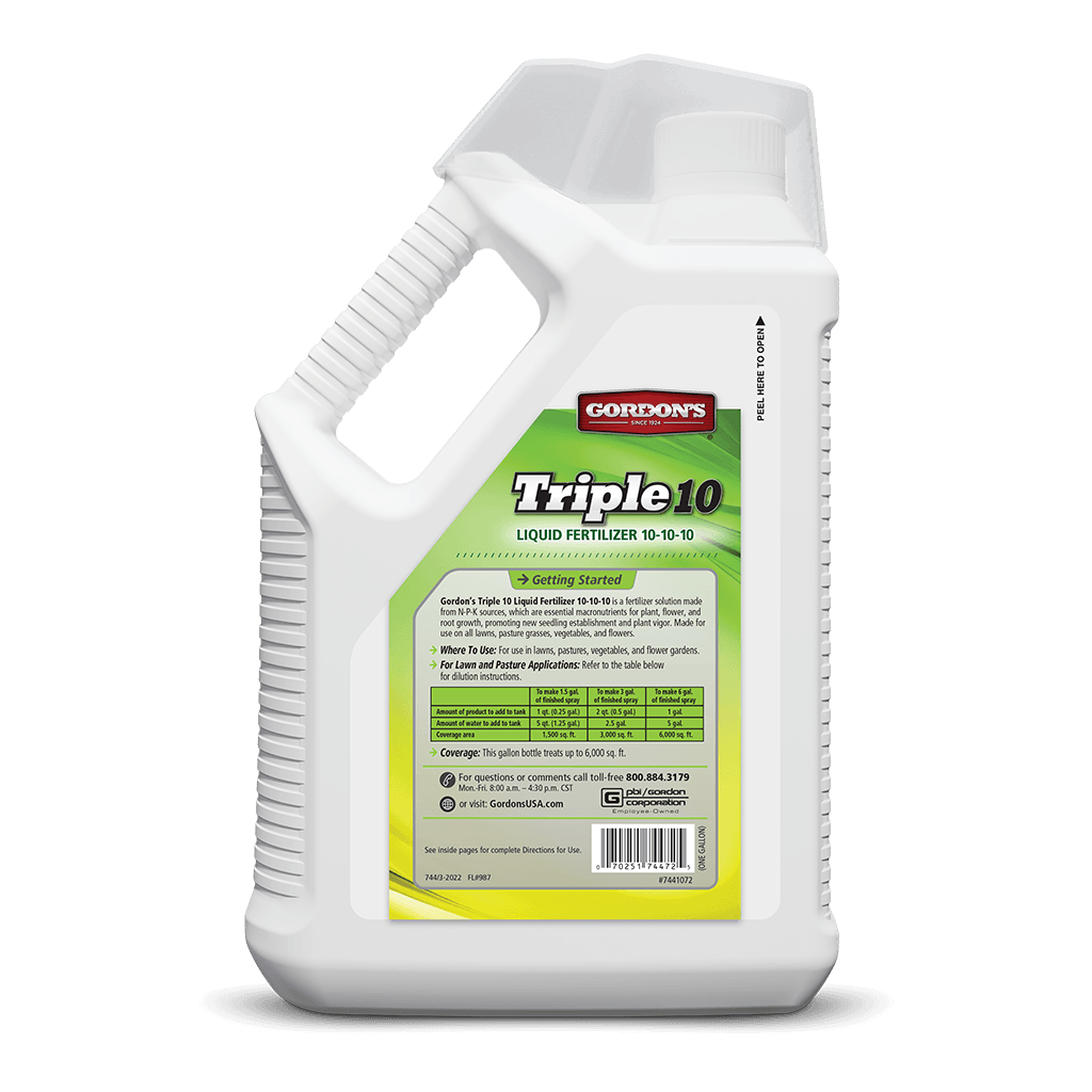 Gordon's® Triple 10 Liquid Fertilizer 10-10-10