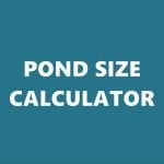 Pond Size Calculator