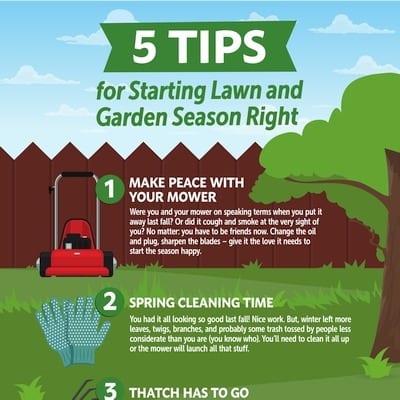 5 Tips for Starting the Lawn and Garden Season Right