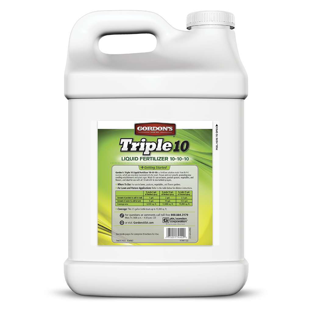 Gordon's® Triple 10 Liquid Fertilizer 10-10-10