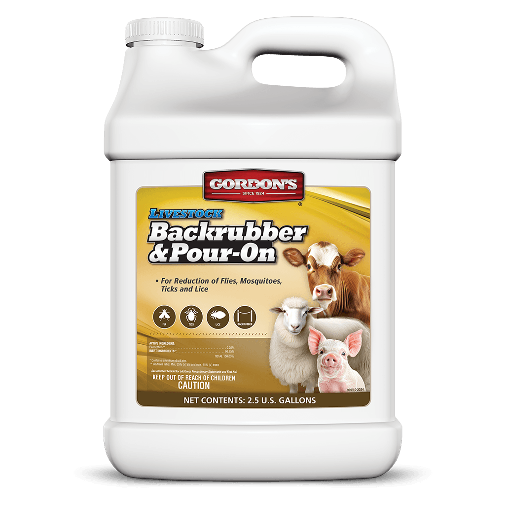 Livestock Backrubber & Pour-On